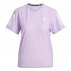 Koszulka adidas Own The Run Tee W Liliowa