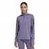 Bluza adidas Own The Run Half Zip W Fioletowa