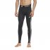 Legginsy adidas Techfit Compression Training 3-Stripes Long M Czarno-Białe