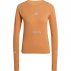 Koszulka adidas ADI365 Longsleeve W Pomarańczowa