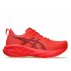 buty asics novablast 5 w czerwono-purpurowe
