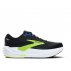 buty brooks ghost max 3 m granatowo-limonkowe