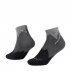 Skarpetki BUFF Merino Lightweight Quarter Sock U Szaro-Czarne