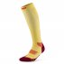 Skarpety Cep Core Run Socks 5.0 W Żółto-Czerwone