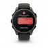 Zegarek Garmin Fenix 8  Pro (47 mm) LTE, Sapphire, Carbon Grey DLC U Czarny