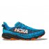 buty hoka speedgoat 6 m niebiesko-pomarańczowe
