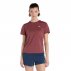 koszulka new balance athletics t-shirt w bordowa