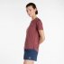 Koszulka New Balance Athletics T-Shirt W Bordowa