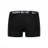 Bokserki Nike Trunk 3-Pack M Czarne