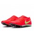 Kolce do biegania Nike Zoom Rival Sprint U Czerwono-Limonkowe