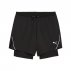 Spodenki Puma Ultraweave 5" 2 In 1 M Czarno-Białe