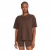 earlatta reebok x ewa boxy t_shirt simple brown