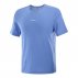 Koszulka Salomon Shakeout Core SS Tee M Niebieska