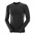 Koszulka Salomon S/LAB Ultra Seamless LS Tee U Czarna