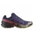 buty salomon speedcross 6 m fioletowo-pomarańczowe