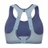 Stanik Shock Absorber Ultimate Run Bra Błękitny