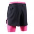 Spodenki X-BIONIC® Effector 2In1 Shorts Men X M Czarno-Różowe