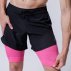 Spodenki X-BIONIC® Effector 2In1 Shorts Men X M Czarno-Różowe