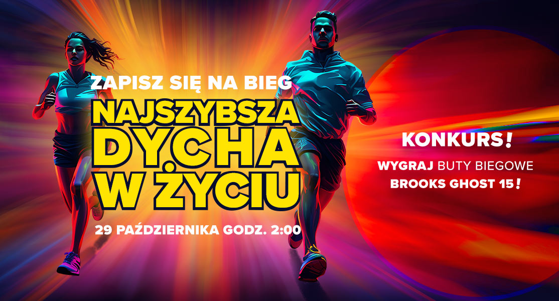 10 km w zaledwie kilka minut? 9. Najszybsza Dycha w Życiu startuje już 29 października!