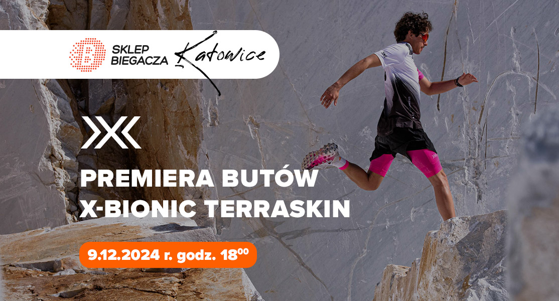 Premiera butów trailowych X-BIONIC TerraSkin już 9 grudnia w Katowicach