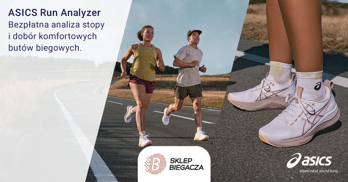 Weź udział w ASICS Run Analyzer - sprawdź gdzie zrobisz badanie!
