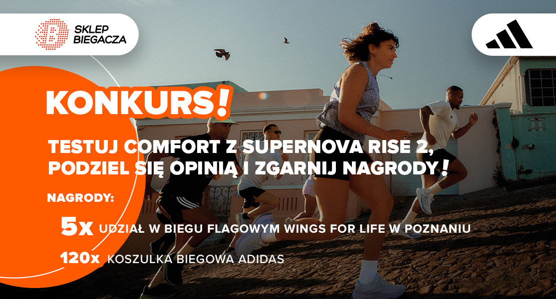 Testuj adidas Supernova Rise 2 i wygrywaj nagrody!