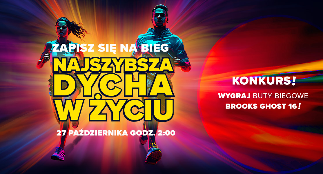 10 km w zaledwie kilka minut? 10. Najszybsza Dycha w Życiu startuje już 27 października!