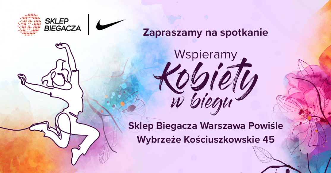 Wspieramy kobiety w biegu - dołącz do wyjątkowego spotkania, które odbędzie się już 13 marca 2024r.