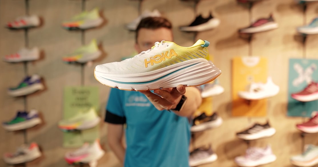 Hoka Bondi X – amortyzacja z płytką węglową | Techniczna Minuta
